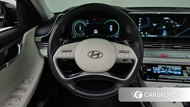 Hyundai The New Grandeur IG Hybrid 2022 Черный из Кореи, фото 4