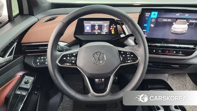 Volkswagen ID.4 2023 Белый из Кореи, фото 4