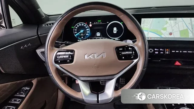 Kia K8 Hybrid 2021 Черный из Кореи, фото 4