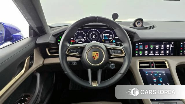 Porsche Taycan 2021 Синий из Кореи, фото 4