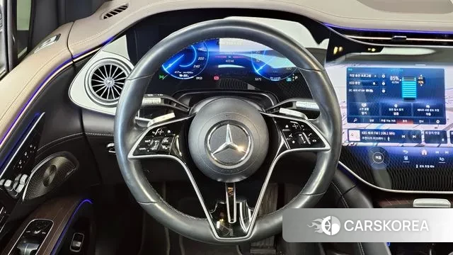 Mercedes-Benz EQS SUV X296 2023 Черный из Кореи, фото 4