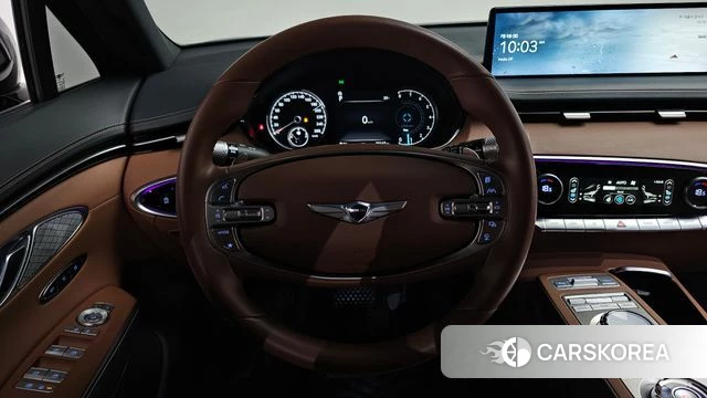 Genesis GV70 2021 Темно-зеленый из Кореи, фото 4