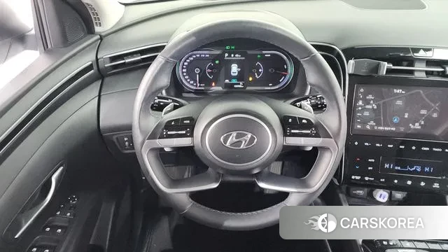 Hyundai Tucson Hybrid (NX4) 2021 Белый из Кореи, фото 4