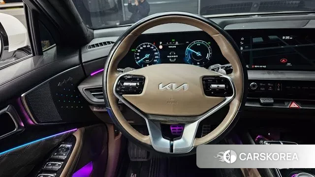 Kia K8 Hybrid 2023 Белый из Кореи, фото 4