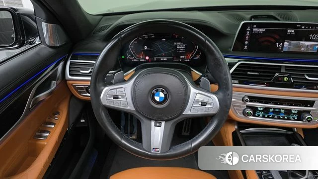 BMW 7 Series (G11) 2022 Черный из Кореи, фото 4