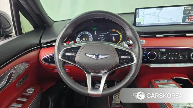 Genesis GV70 2021 Темно-зеленый из Кореи, фото 4