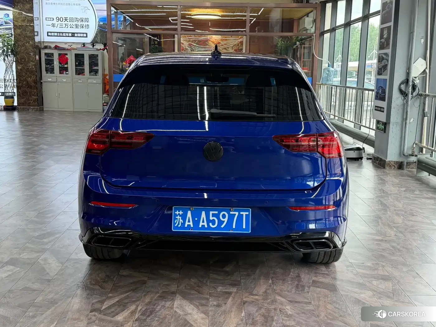 Volkswagen Golf 2023 Синий из Китая, фото 4