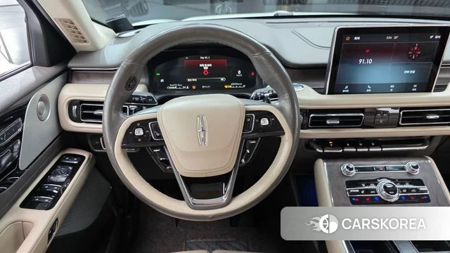 Lincoln Aviator 2nd generation 2021 Белый из Кореи, фото 4