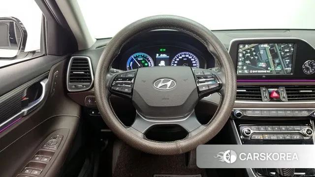 Hyundai Grandeur IG Hybrid 2019 Белый из Кореи, фото 4