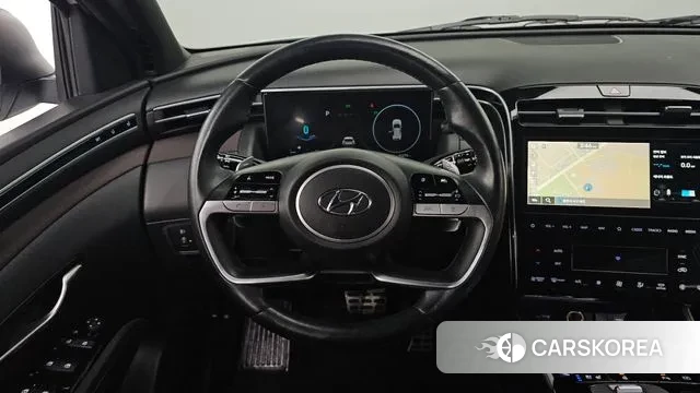 Hyundai Tucson Hybrid (NX4) 2020 Белый из Кореи, фото 4