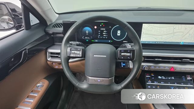Hyundai Grandeur Hybrid (GN7) 2025 Черный из Кореи, фото 4
