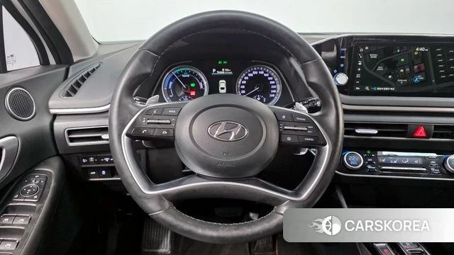 Hyundai Sonata Hybrid (DN8) 2022 Белый из Кореи, фото 4
