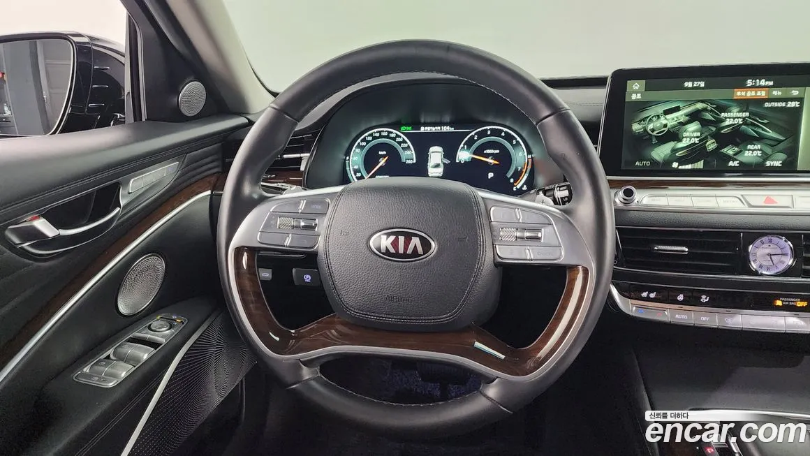 Kia More K9 2019 Черный из Кореи, фото 4