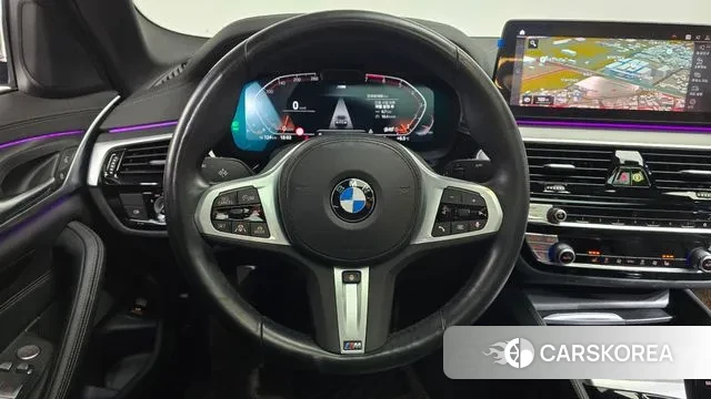 BMW 5 Series (G30) 2022 Черный из Кореи, фото 4