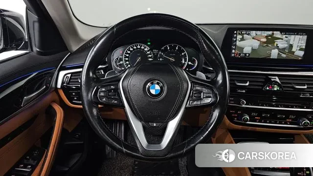 BMW 5 Series (G30) 2018 Черный из Кореи, фото 4