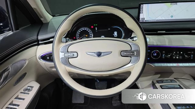 Genesis GV70 2021 Синий из Кореи, фото 4