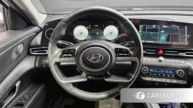 Hyundai Avante (CN7) 2023 Белый из Кореи, фото 4