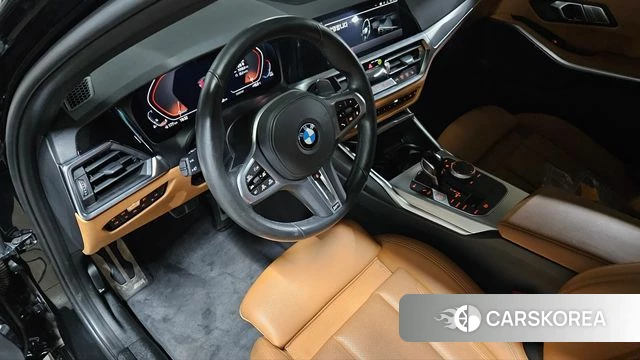 BMW 3 Series (G20) 2022 Черный из Кореи, фото 4
