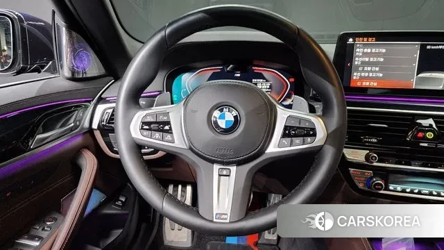 BMW 5 Series (G30) 2023 Черный из Кореи, фото 4