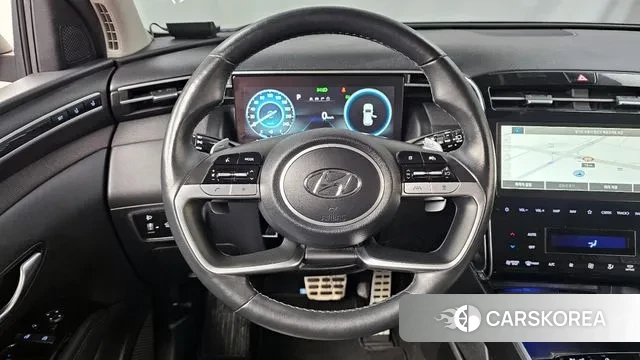 Hyundai Tucson Hybrid (NX4) 2020 Серебряный из Кореи, фото 4