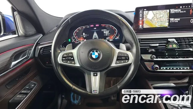 BMW 6 Series GT (G32) 2021 Синий из Кореи, фото 4