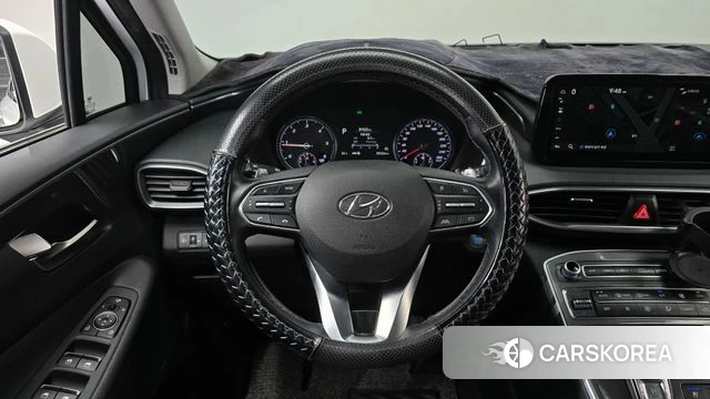 Hyundai The New Santa Fe 2021 Белый из Кореи, фото 4