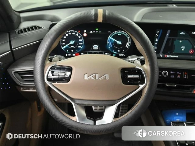 Kia K8 Hybrid 2024 Черный из Кореи, фото 4