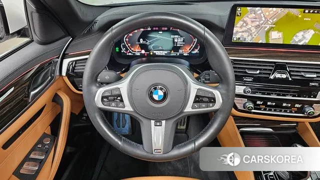 BMW 5 Series (G30) 2021 Белый из Кореи, фото 4