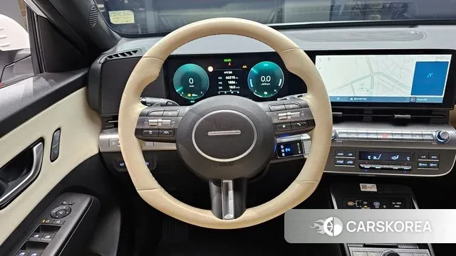 Hyundai Kona Hybrid (SX2) 2023 Белый из Кореи, фото 4