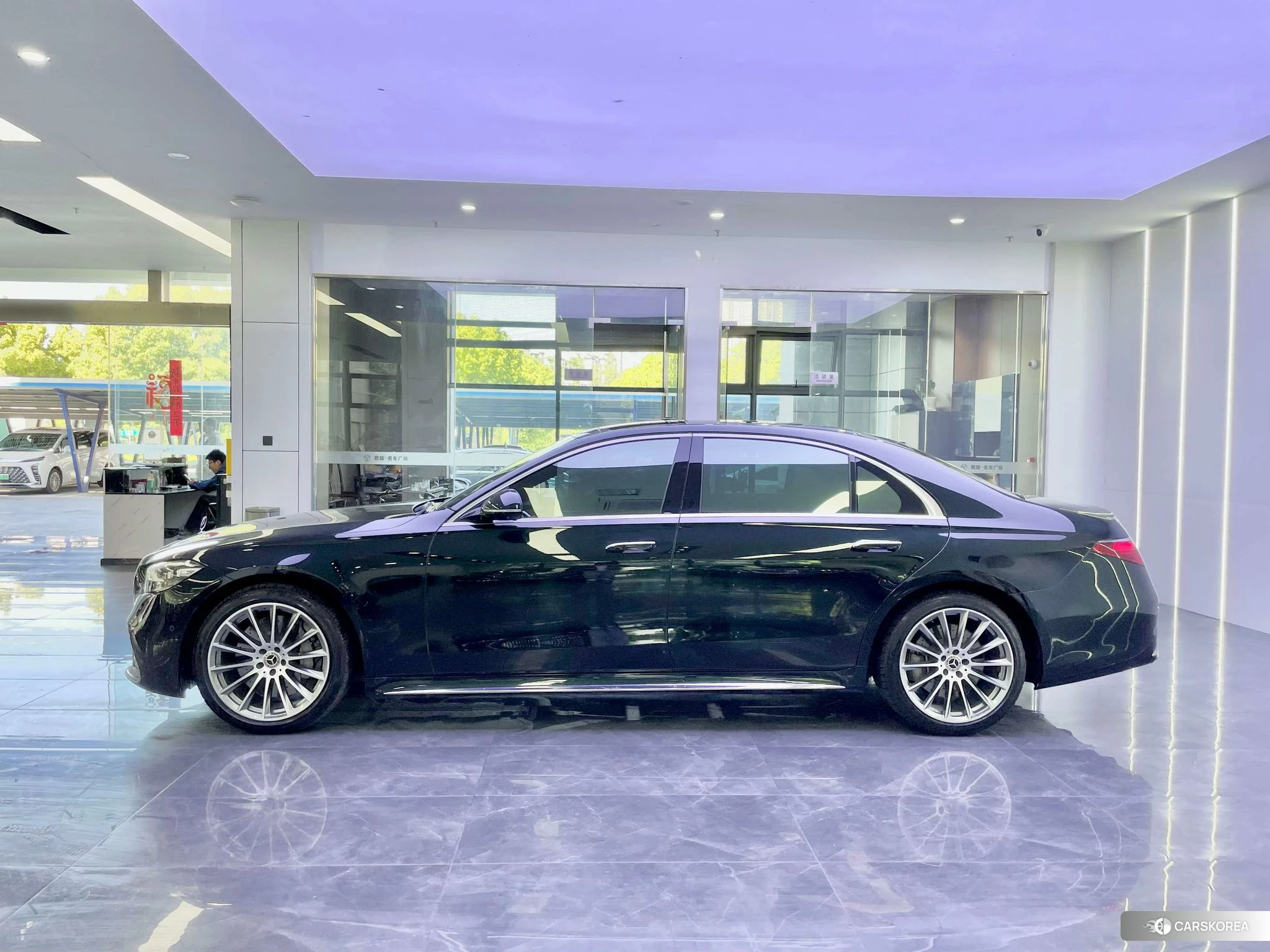 Mercedes-Benz S-class 2021 Зеленый из Китая, фото 4