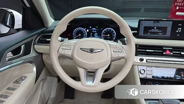 Genesis The New G70 2023 Белый из Кореи, фото 4