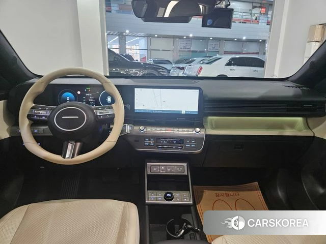 Hyundai Kona Hybrid (SX2) 2023 Белый из Кореи, фото 4