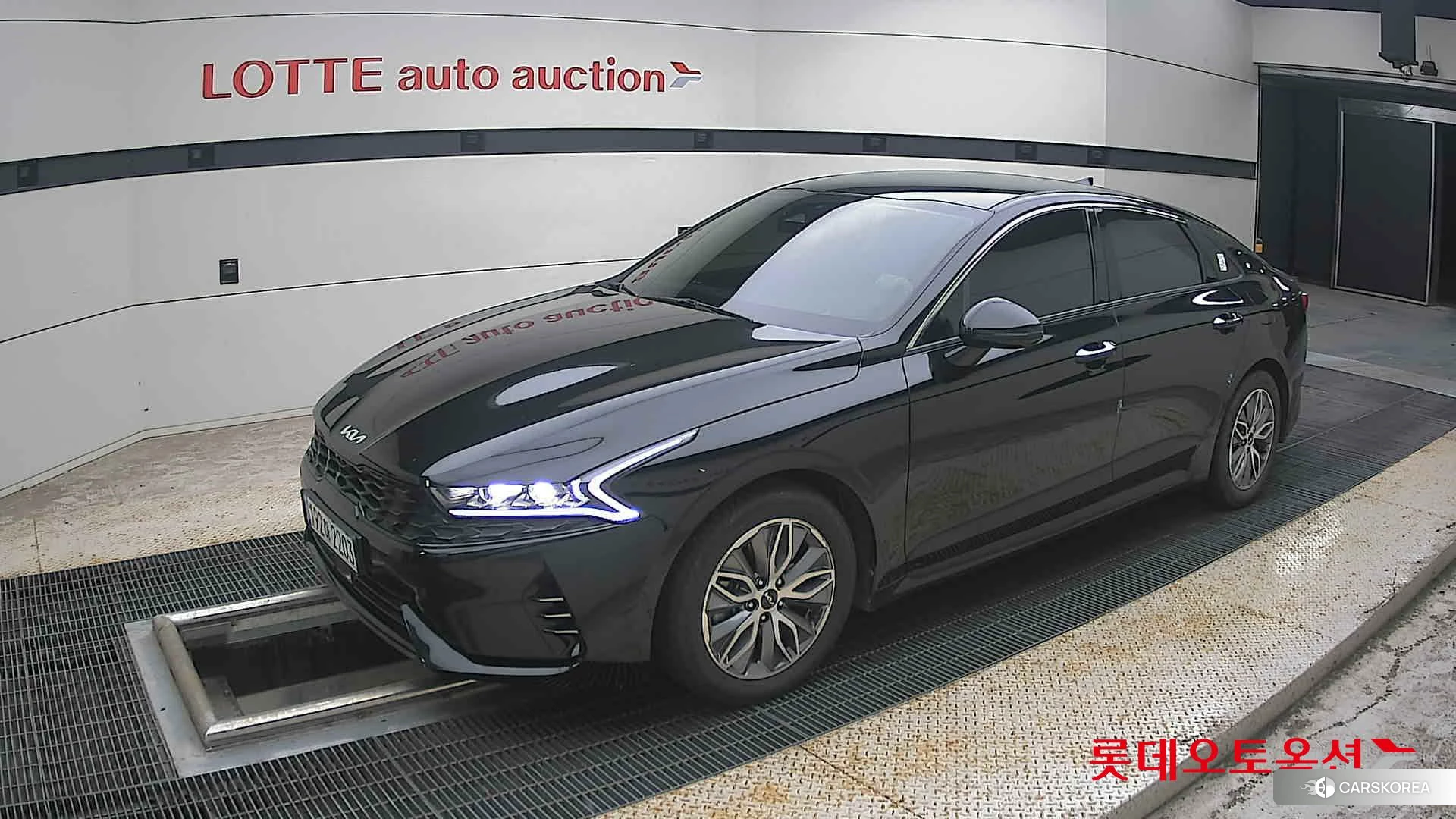 Kia K5 Hybrid 2023 Aurora Black Pearl из Кореи, фото 4