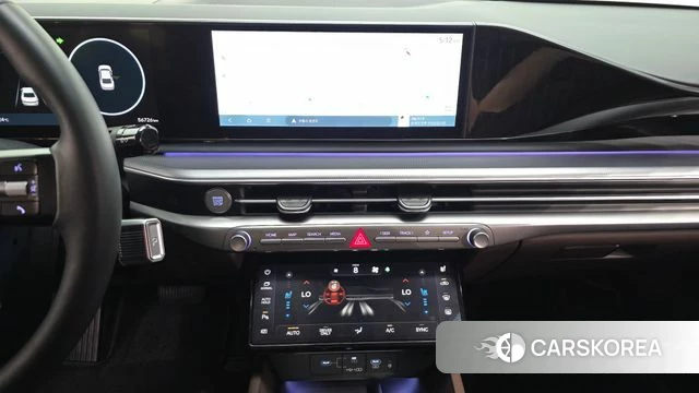 Hyundai Grandeur Hybrid (GN7) 2023 Черный из Кореи, фото 4