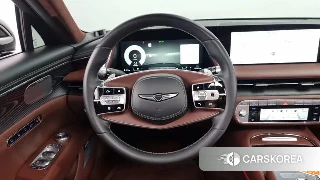 Genesis G90 (RS4) 2023 Черный из Кореи, фото 4