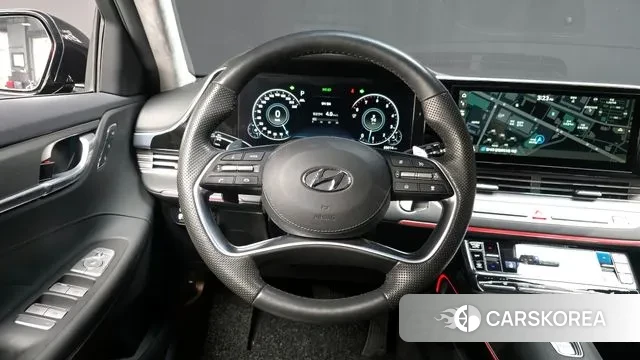 Hyundai The New Grandeur IG 2021 Черный из Кореи, фото 4