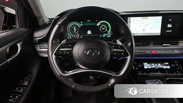 Hyundai The New Grandeur IG Hybrid 2022 Черный из Кореи, фото 4