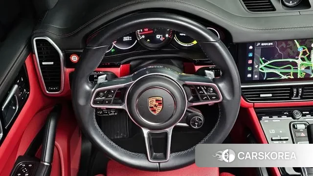 Porsche Cayenne (PO536) 2022 Черный из Кореи, фото 4