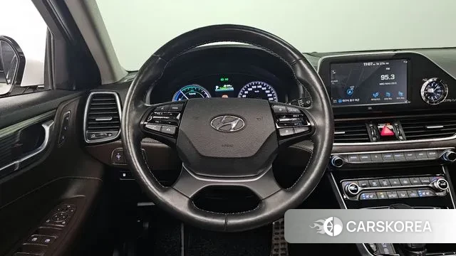 Hyundai Grandeur IG Hybrid 2018 Белый из Кореи, фото 4