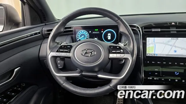 Hyundai Tucson Hybrid (NX4) 2021 Белый из Кореи, фото 4