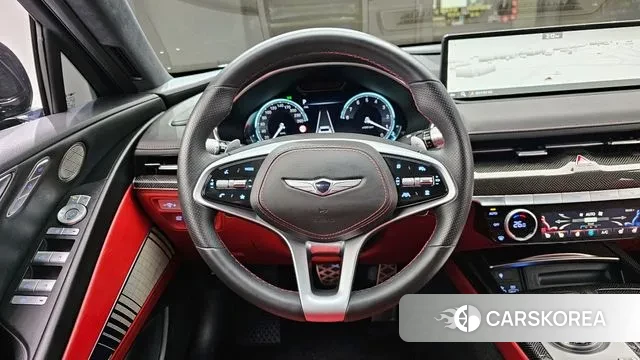 Genesis G80 (RG3) 2023 Черный из Кореи, фото 4
