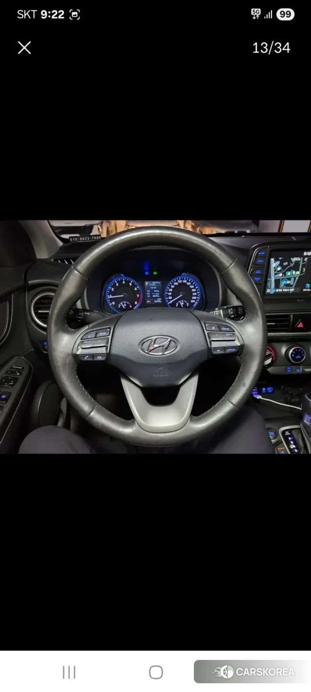 Hyundai Kona 2018 Белый из Кореи, фото 4