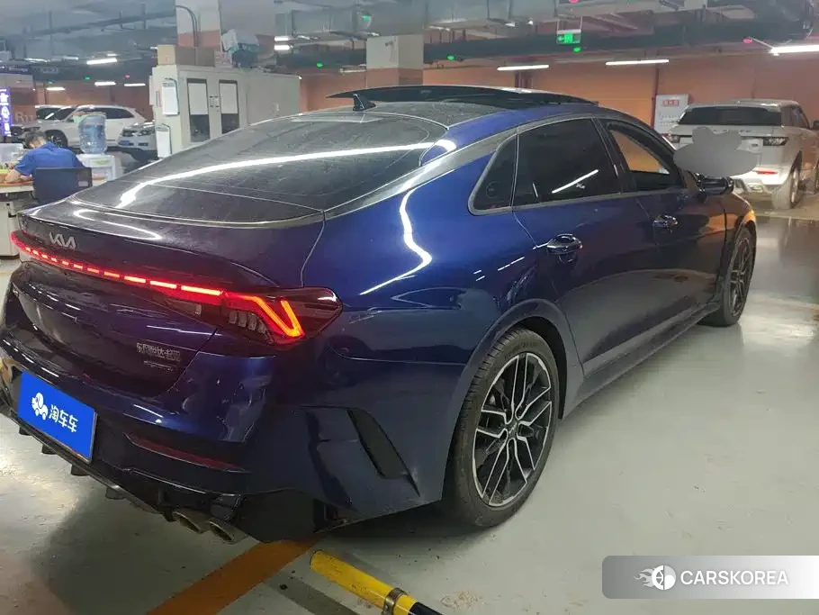 Kia K5 2022 Синий из Китая, фото 4