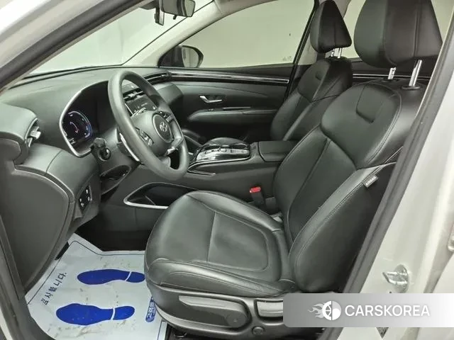 Hyundai Tucson Hybrid (NX4) 2020 Белый из Кореи, фото 4