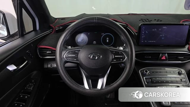 Hyundai The New Santa Fe 2021 Белый из Кореи, фото 4