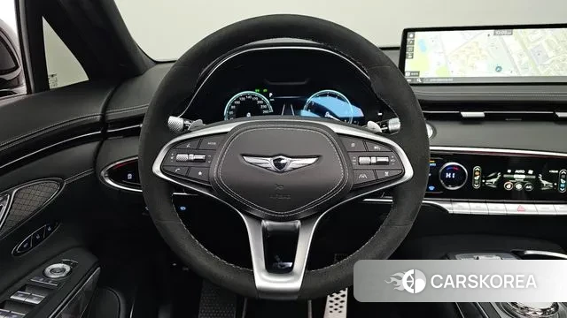 Genesis GV70 2023 Черный из Кореи, фото 4