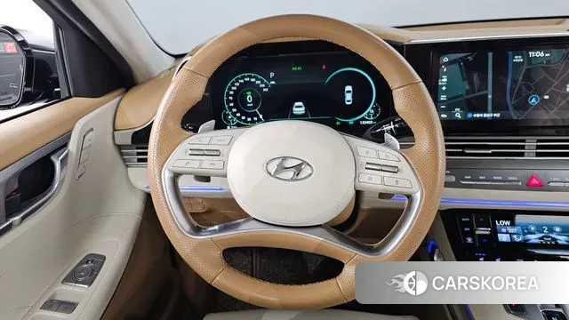 Hyundai The New Grandeur IG Hybrid 2020 Серый из Кореи, фото 4