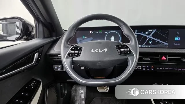 Kia EV6 2022 Черный из Кореи, фото 4