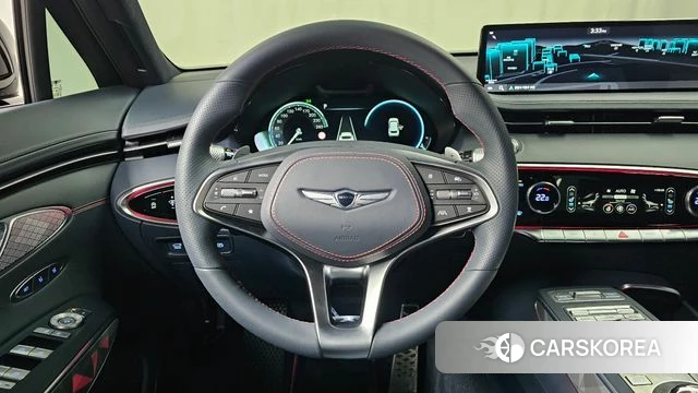 Genesis GV70 2023 Черный из Кореи, фото 4