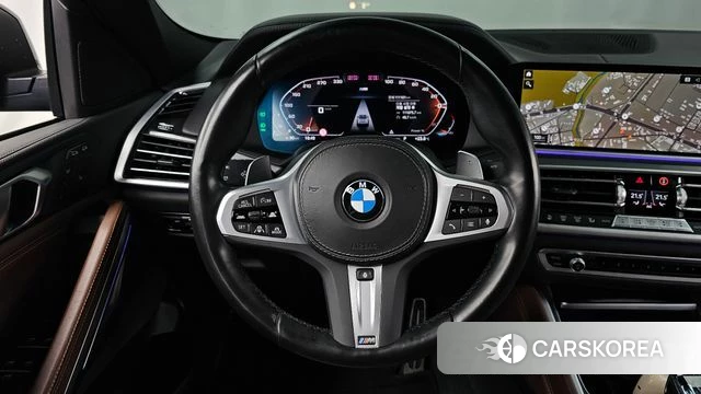 BMW X6 (G06) 2022 Черный из Кореи, фото 4